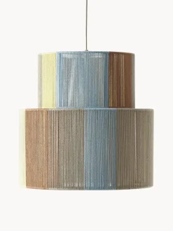 Lampada A Sospensione In Fili Di Lino Lace