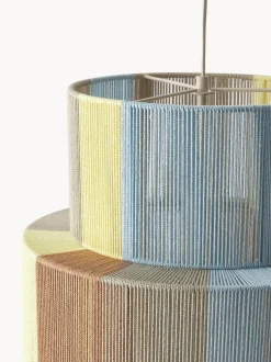 Lampada A Sospensione In Fili Di Lino Lace