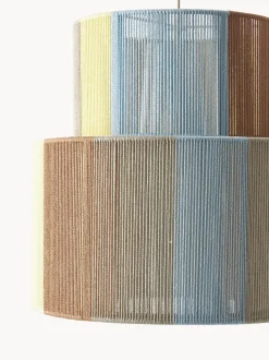 Lampada A Sospensione In Fili Di Lino Lace