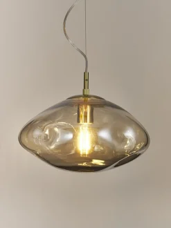 Lampada A Sospensione In Vetro Amora
