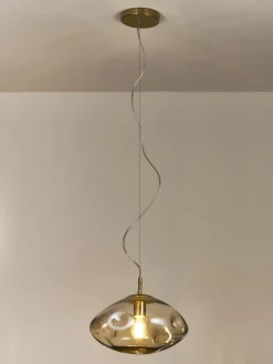 Lampada A Sospensione In Vetro Amora