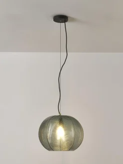 Lampada A Sospensione In Vetro Colorato Brice