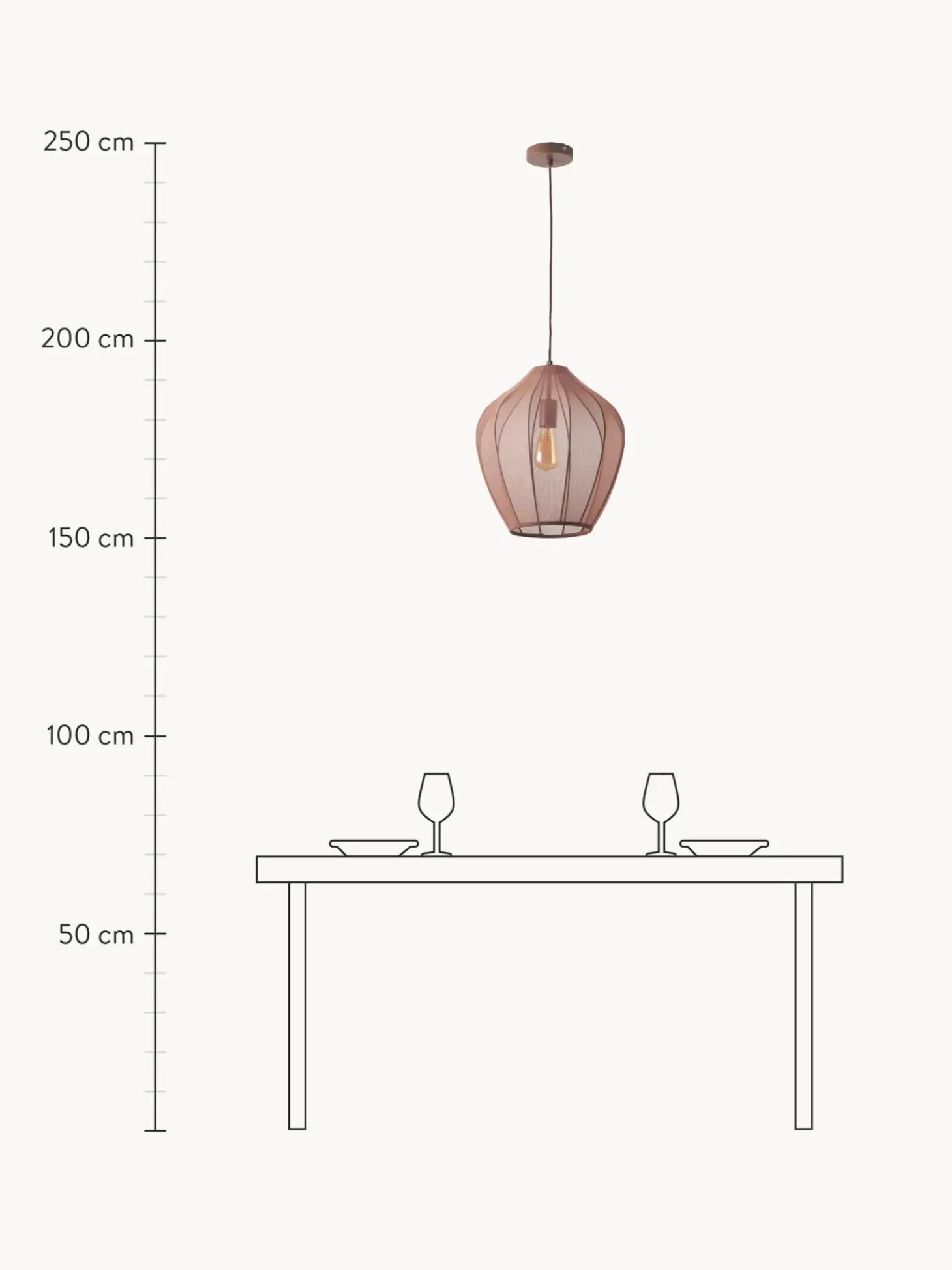 Lampada A Sospensione In Tessuto Intrecciato Beau