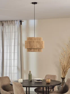 Lampada A Sospensione In Juta Cecillia