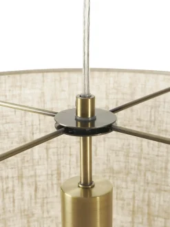 Lampada A Sospensione In Lino Clouds