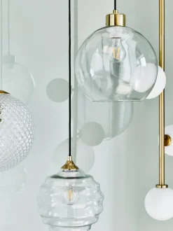 Lampada A Sospensione Piccola In Vetro Irina