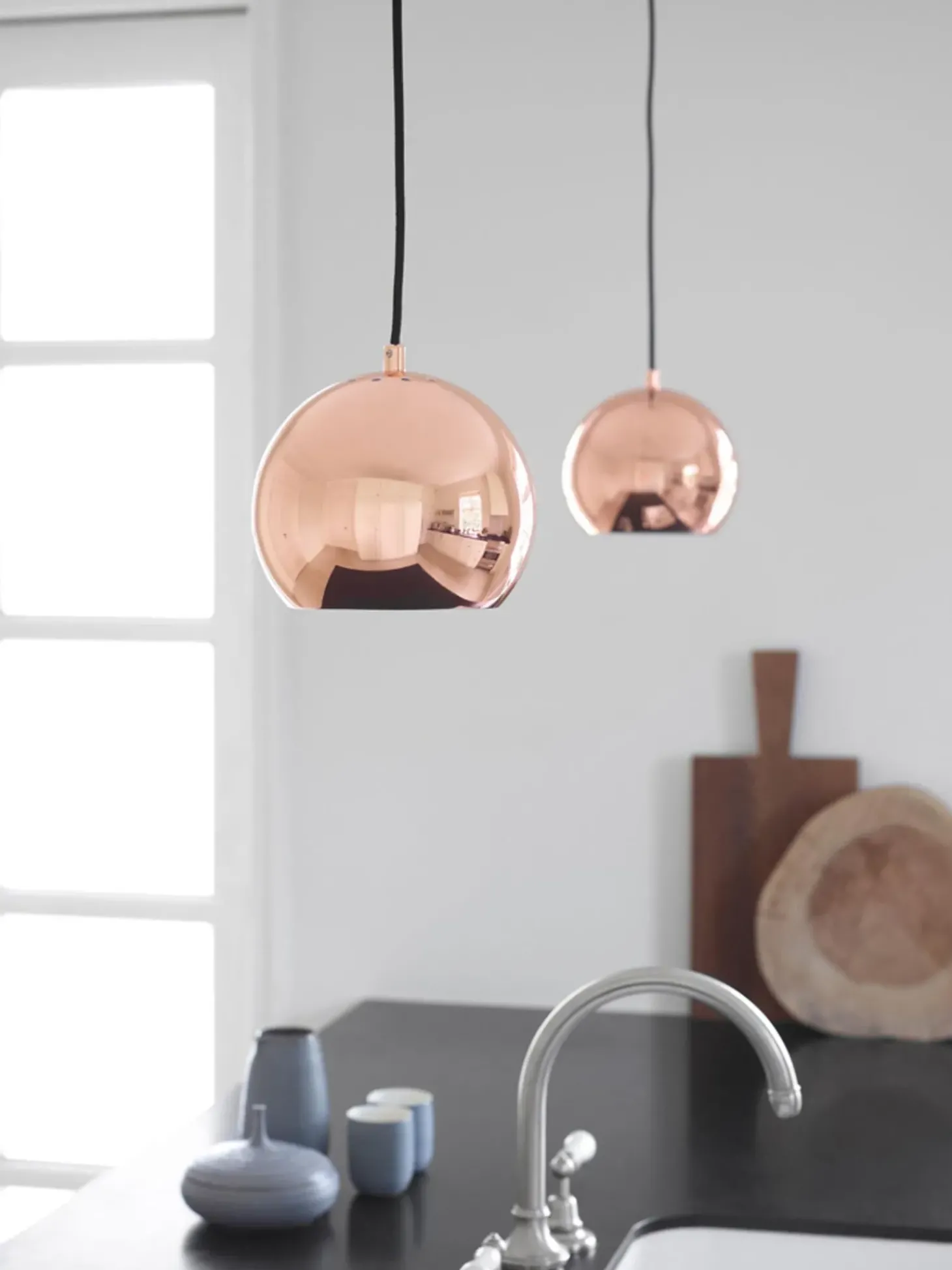 Lampada A Sospensione Piccola A Sfera Ball