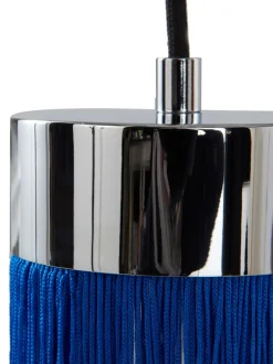 Lampada A Sospensione Piccola Con Frange Regency