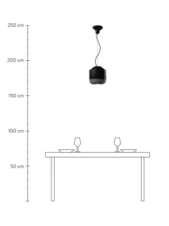 Lampada A Sospensione Piccola Fatta A Mano Bellota