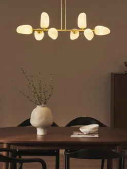 Lampada Da Soffitto In Vetro Opale Lilja