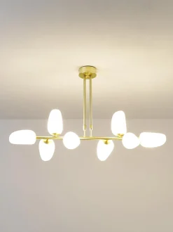 Lampada Da Soffitto In Vetro Opale Lilja