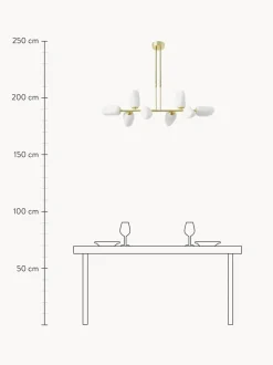 Lampada Da Soffitto In Vetro Opale Lilja