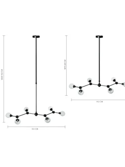 Lampada Grande A Sospensione Aurelia