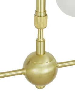 Lampada Grande A Sospensione In Vetro Opale Aurelia