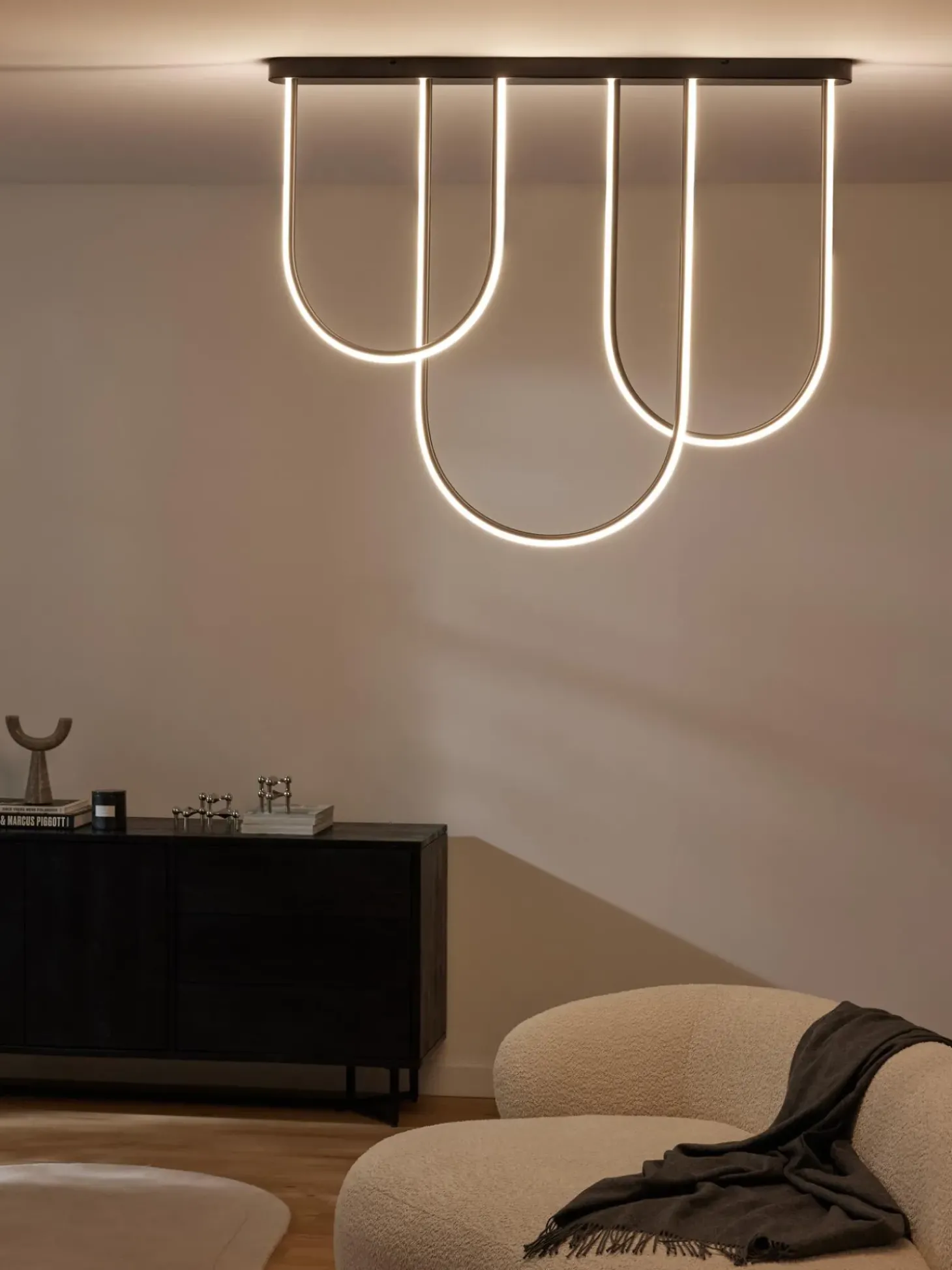 Lampada Grande A Sospensione A Led Ivar