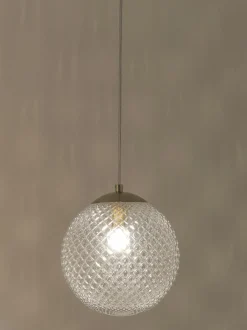 Lampada Piccola A Sospensione In Vetro Lorna
