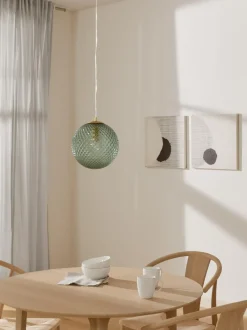 Lampada Piccola A Sospensione In Vetro Lorna