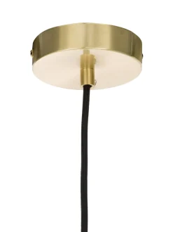 Lampada Sferica A Sospensione In Vetro Opalino Beth