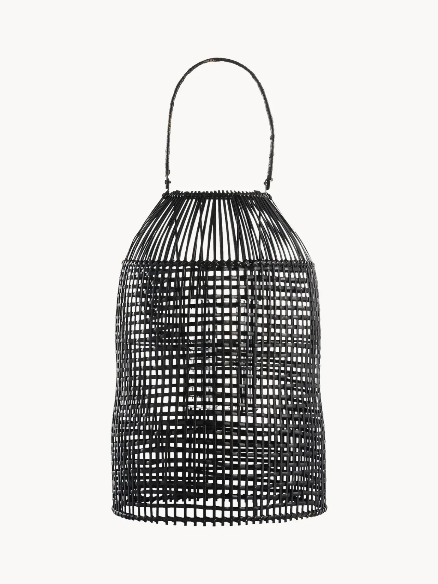 Lanterna Fatta A Mano In Rattan Hazel