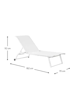 Lettino Prendisole Con Ruote Taylor