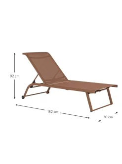 Lettino Prendisole Con Ruote Taylor