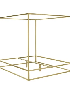 Letto A Baldacchino In Metallo Belle