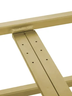 Letto A Baldacchino In Metallo Belle