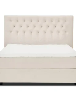 Letto Boxspring In Velluto Premium Pheobe