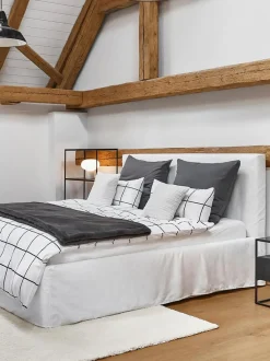 Letto Imbottito Con Contenitore Feather