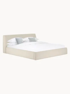 Letto Imbottito Con Contenitore Cloud