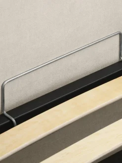 Letto Imbottito Con Contenitore Cloud