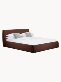 Letto Imbottito Con Contenitore Cloud