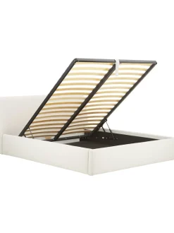 Letto Imbottito Con Contenitore Cloud