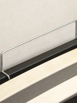 Letto Imbottito Con Contenitore Cloud