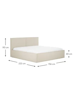 Letto Imbottito Con Contenitore Dream