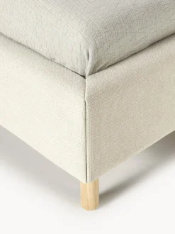 Letto Imbottito Con Testiera Ondulata Romy