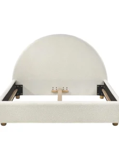 Letto Imbottito In Boucle Ebba