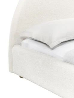 Letto Imbottito In Boucle Ebba