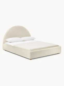 Letto Imbottito In Boucle Ebba