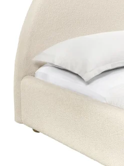 Letto Imbottito In Boucle Ebba