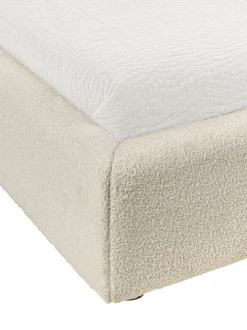 Letto Imbottito In Boucle Ebba