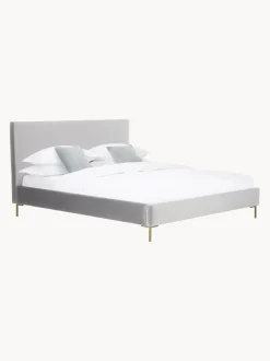 Letto Imbottito In Velluto Peace