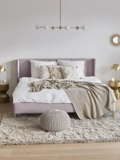 Letto Imbottito In Velluto Dusk