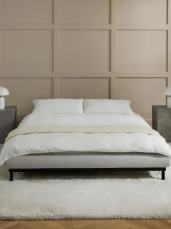 Letto Imbottito Senza Testiera Meya