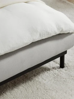 Letto Imbottito Senza Testiera Meya