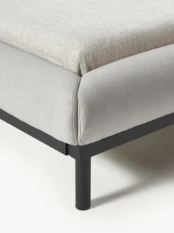 Letto Imbottito Senza Testiera Meya