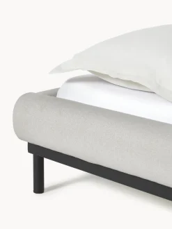 Letto Imbottito Senza Testiera Meya