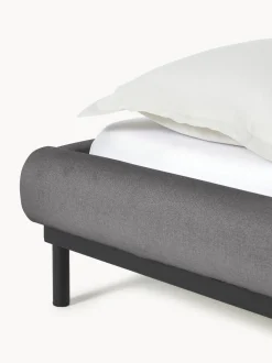 Letto Imbottito Senza Testiera Meya