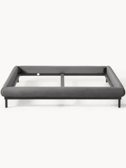 Letto Imbottito Senza Testiera Meya