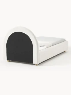 Letto Singolo In Boucle Con Contenitore Ebba